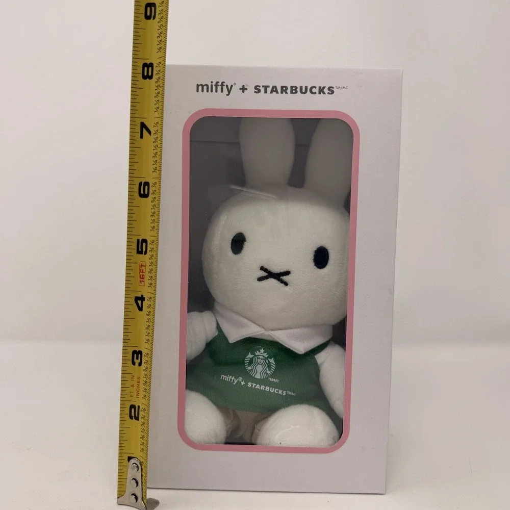Starbucks Miffy Plush 2026 Limited Edition Green Apron NIB Rare Collab New
